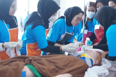 Workshop dan Megatest Kegiatan BTCLS Calon Ners UNAS