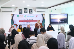 Pembukaan dan Sambutan kegiatan BTCLS  oleh Dekan FIKES UNAS Prof. Dr. Dra. Retno Widowati, M.Si