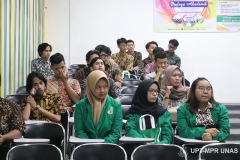 Suasana kegiatan PLBA di ruang teater blok 3 lantai 4  pada kamis (5/3)