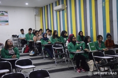 Suasana kegiatan PLBA di ruang teater blok 3 lantai 4  pada kamis (5/3)