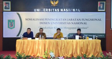 Sosialisasi Peningkatan Jabatan Fungsional Dosen UNAS