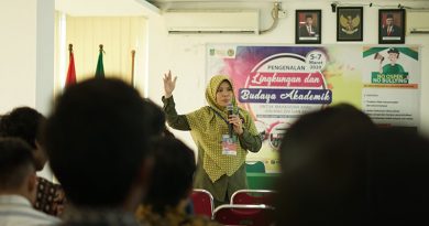 Pengenalan Lingkungan Dan Budaya Akademik Semester Genap 2019/2020 di ruang seminar Kamis (5/3)