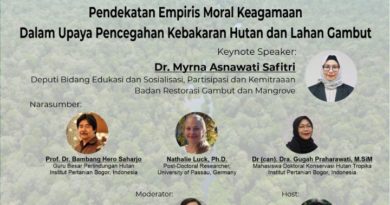 Atasi Kebakaran Hutan dan Lahan Gambut dengan Pendekatan Agama